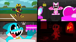 ALL Nightmare Critters cutout animations (Poppy Playtime)