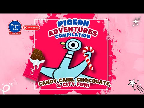 Pigeon Adventures Compilation | Candy Cane, Chocolate & Fun Facts