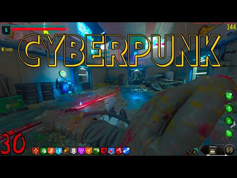 COD Black Ops 3 Zombies But it's CYBERPUNK