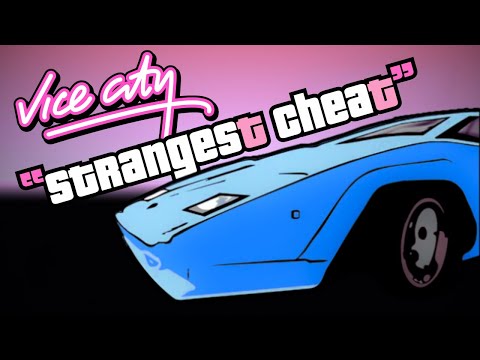 Is this the STRANGEST cheat in VICE CITY ?