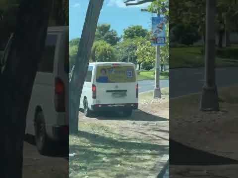 VIDEO Vista del tráfico en Avenida Balboa cerca del hospital Santo Tomás 10 41 a m