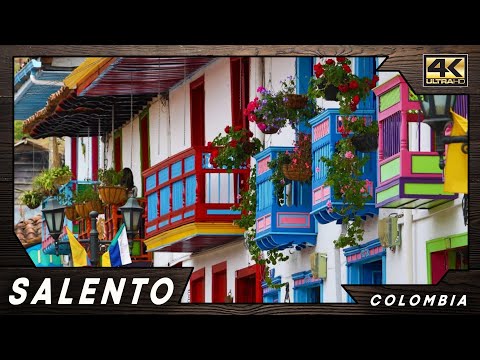 Salento ● Colombia 🇨🇴 【4K】 Cinematic Drone Travel Video [2024]