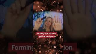 Reiki for protection. Asmr black obsidian crystal healing