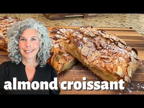 The Almond Croissant of your Dreams!  Simple Croissant with Puff Pastry for Breakfast