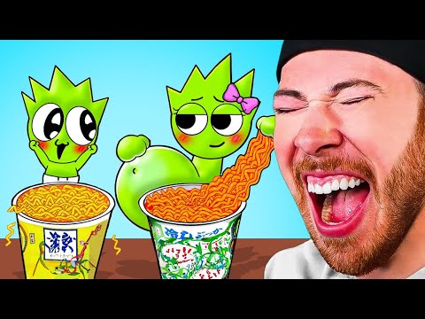 SPRUNKI MUKBANG ANIMATIONS THAT WILL MAKE YOU LAUGH! (Funny Sprunki Animations)