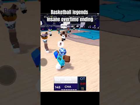 Basketball legends insane overtime ending | #roblox #robloxedit #basketballlegends