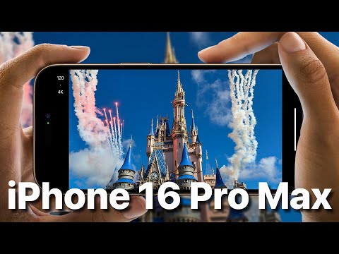 iPhone 16 Pro Max | 4K 120 fps | Cinematic Disney World