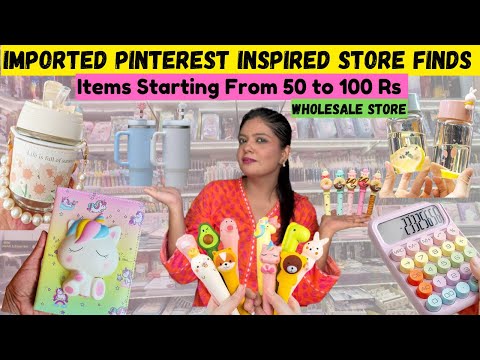 Crazy Pinteresty Shopping Day | Imported Item Store | Cutest Finds Ever 🌈