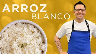 ARROZ BLANCO perfecto en sartén truco #trucos #arrozblanco