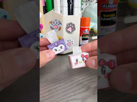 🧻Cute Mini paper diy!? #papercraft #cutecrafts #crafts #craft #diy #cute #thingstodo #sanrio