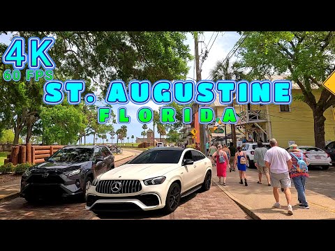 St. Augustine Quick Drive, Florida USA 4K-UHD