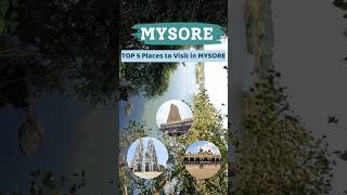 TOP 5 PLACES TO VISIT IN MYSORE #MysoreTrip #MysorePalace #ChamundeshwariTemple #Ranganathittu