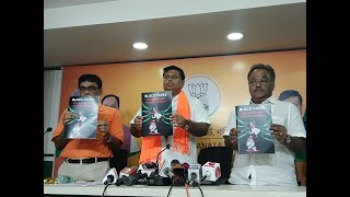 Press Conference by Samik Bhattacharya, MP Rajya Sabha & Chief Spokesperson at SaltLake BJP Office.