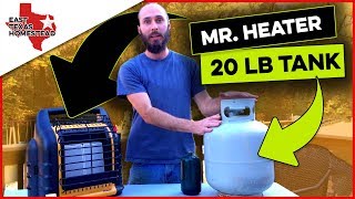 How Long Does Propane Last - Mr. Heater Big Buddy