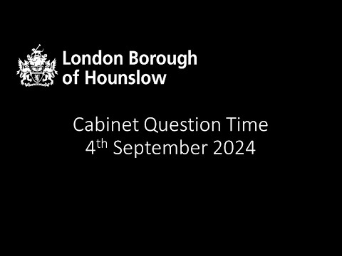 Cabinet Question Time 4 September 24