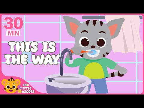 This Is The Way🪥 + Wash Your Hands🧼 + more Little Mascots Nursery Rhymes & Kids Songs