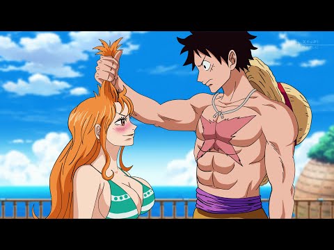 Luffy betrayed Boa Hancock with Nami in One Piece