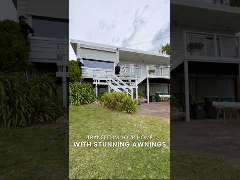 Transform your home with awnings | Our Installers at work | Time lapse