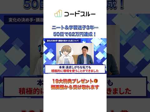 【ニート歴３年から起業】50日で62万円達成！人生を一気に進化させた行動ステップとは？ #WEB制作 #フリーランス #ビジネス