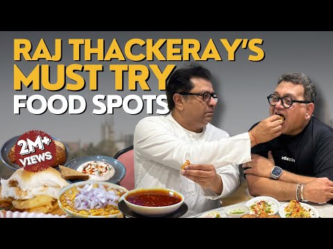 Exploring Raj Thackeray’s Favorite Food Spots in Mumbai | Misal Pav | Bhajji Pav | Kunal Vijayakar