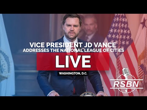 LIVE REPLAY: VP JD Vance Addresses the National League of Cities in Washington, D.C. - 3/10/25