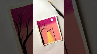 #art #artist #colours #easypainting #artistic #nature #nature #shortvideo #sky #trees #video