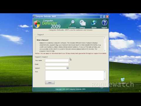 How Computer Defender 2009 Infects Your Computer