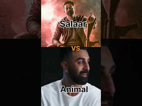 Salaar vs Animal 10 Days BOC Comparison || #salaarboxofficecollection #animal #prabhas