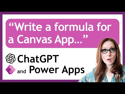 Let ChatGPT Help You Develop Power Apps Canvas Apps | Two Examples