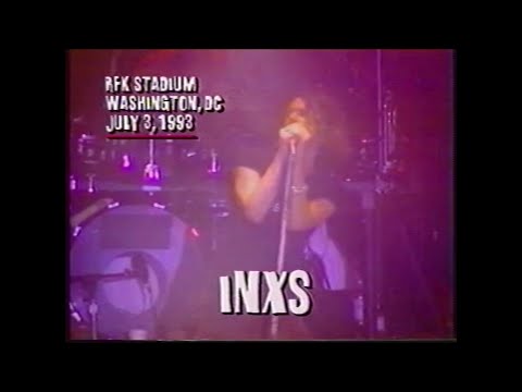 MTV News clip about INXS at HFStival RFK Stadium 1993