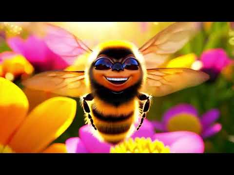 The Little Bumblebee on an adventure #nurseryrhymes #kidssongs  #kids  #kidsvideo