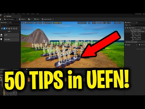 50 Beginner Tips inside of Fortnite UEFN (Creative 2.0)