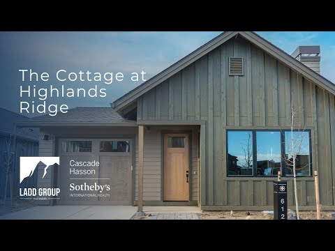 Cottage Floor Plan in Highlands Ridge | 61297 McRoberts Ln, Bend, OR Real Estate