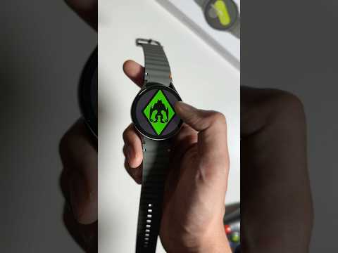 Ben 10 Omnitrix On Galaxy Watch 7 🔥   #shorts #ben10 #galaxywatch7