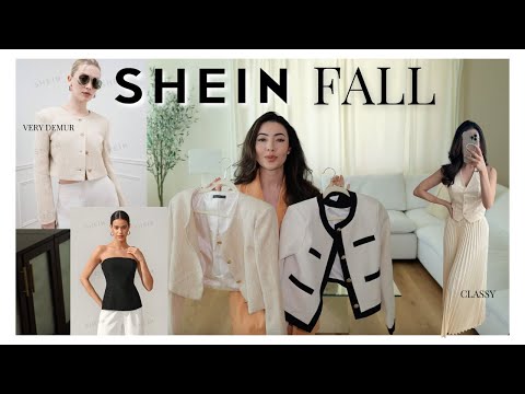 SHEIN FALL HAUL 2024 - Classy Elevated Fall Outfits, & How to Dress Expensive!