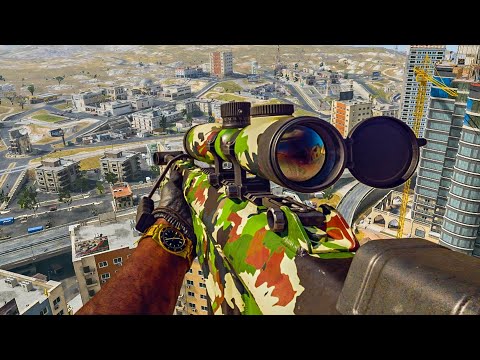 WARZONE URZIKSTAN ULTRA REALISTIC SOLO SNIPER PS5 PRO GAMEPLAY! (NO COMMENTARY)