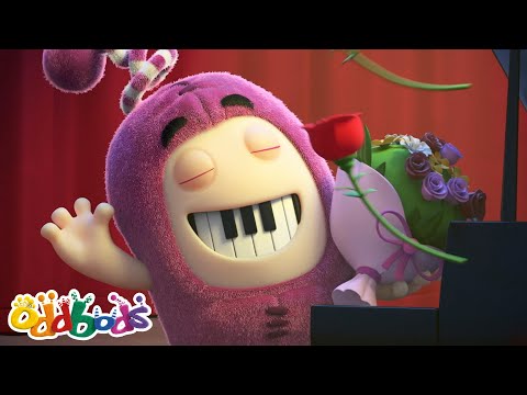 Piano | Oddbods Full Episode | Funny Cartoons for Kids