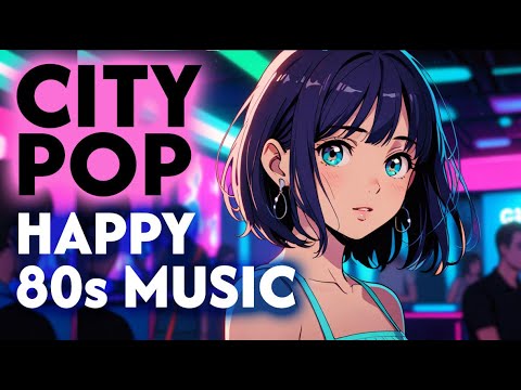 Upbeat Happy Japanese City Pop 80s and Modern Mix シティポップ80年代リバイバル: 現代のアップビートバイブ