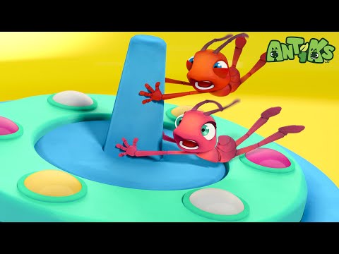 Whirling Into Trouble! | Antiks 🐜 | Funny Cartoons for Kids