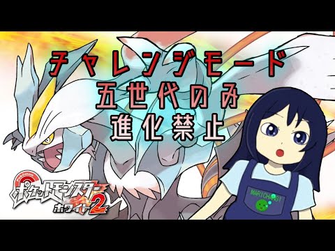 ポケモン縛り旅 ～ヤマジタウンから～ 【ポケットモンスター ホワイト2】