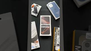 16 Pro Max Unboxing #16promax #ios #deserttitanium #512 #apple