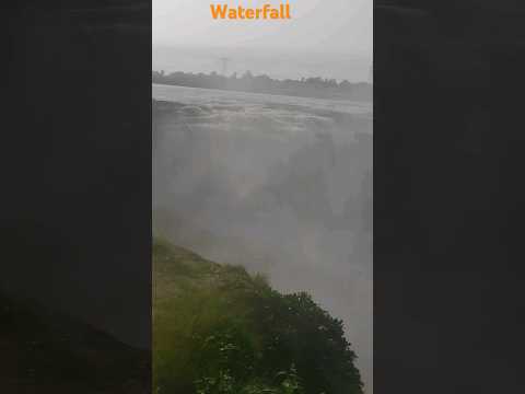 Bahuti Waterfall 😃 Bahut Mast Lag rha🤗 #waterfall #masti #fun #shorts