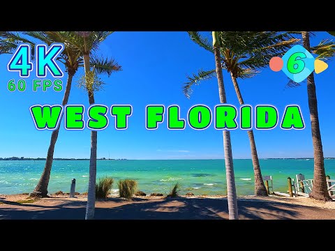 Englewood to Anna Maria Drive Part 6/8, Florida USA 4K-UHD