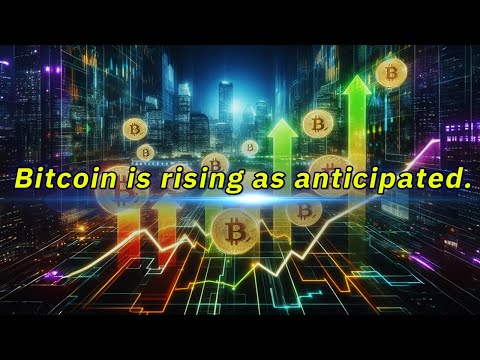 Bitcoin is rising as anticipated. 5/16/2024