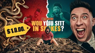 Would You Sit in a Pit of Snakes for $10,000? | MrBeast Hindi Dubbed