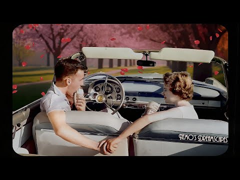 It's spring 1948, you're sharing an ice cream in the car (vintage oldies music, birds chirping) ASMR