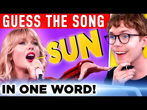 Guess the Song From ONLY ONE Word #3