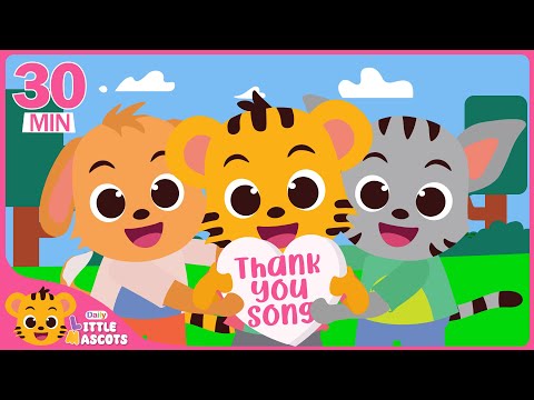 ✨Thank You Song + Happy Birthday Song + more Little Mascots Nursery Rhymes & Kids Songs