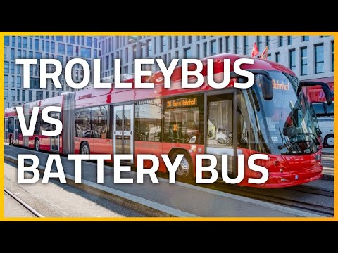 Trolleybus VS Battery Bus - Which One Is The Future?