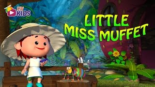 Little Miss Muffet with Lyrics | LIV Kids Nursery Rhymes and Songs | HD